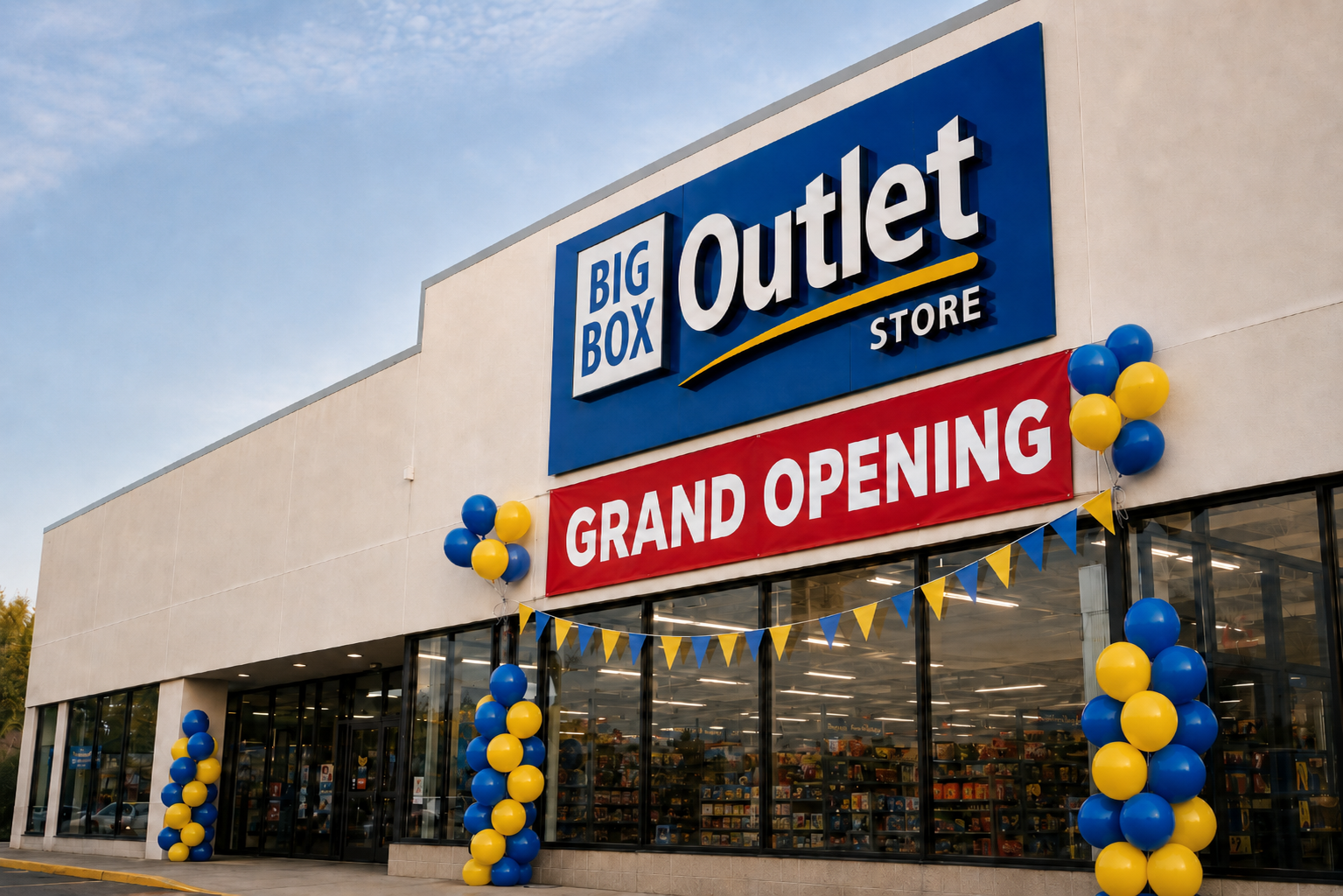 Grand opening at Big Box Outlet Store Lethbridge