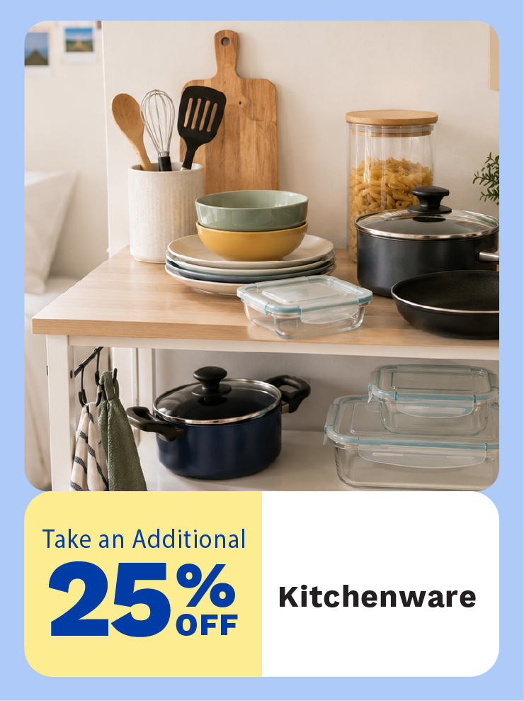 25% Off Kitchenware