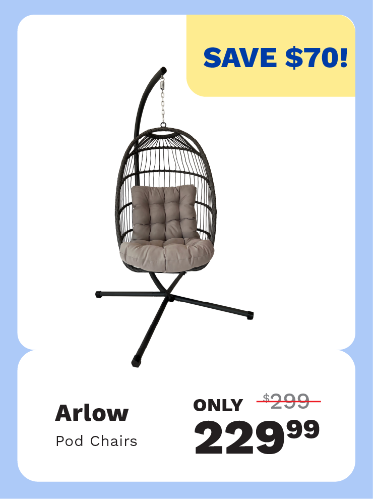 Arlow Pod Chair Now $229.99. Save $70!
