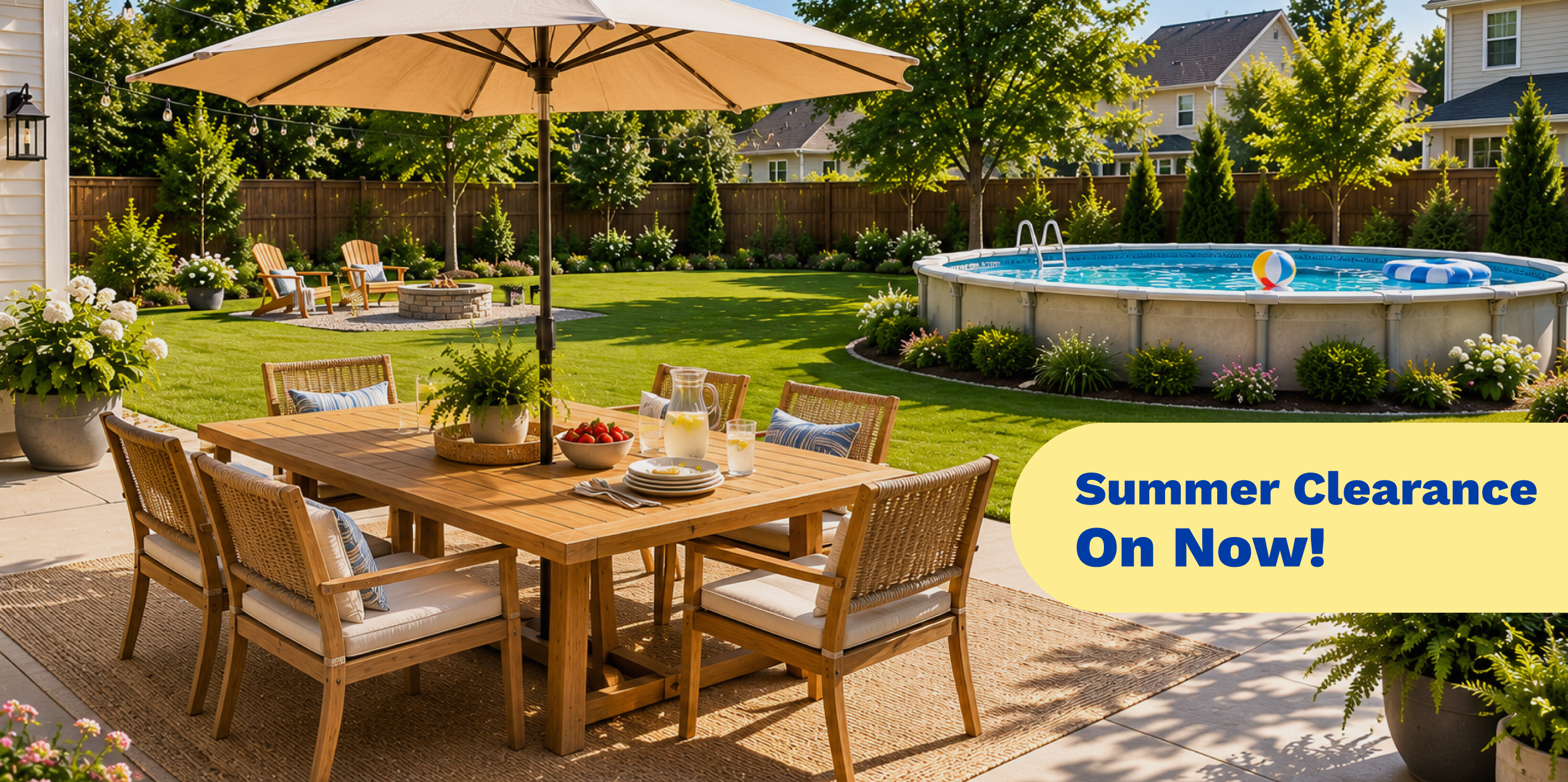 Summer Clearance on Now!